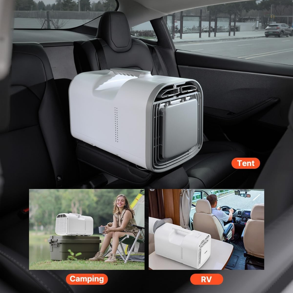 Tragbare Klimaanlage für Campingzelt, Kühlgerät 4250 BTU, kompakt