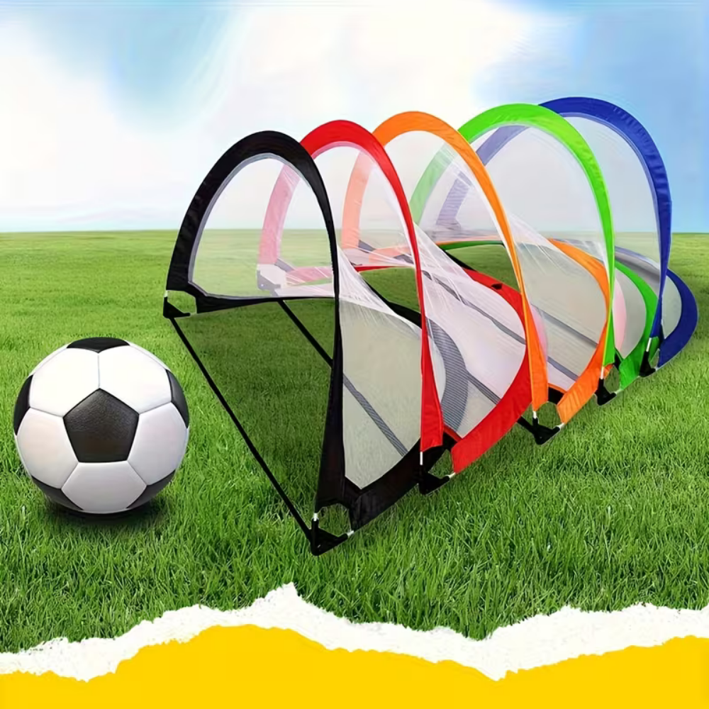 Soccer Goal World Cup Portable Pop Up Training Net Foldable