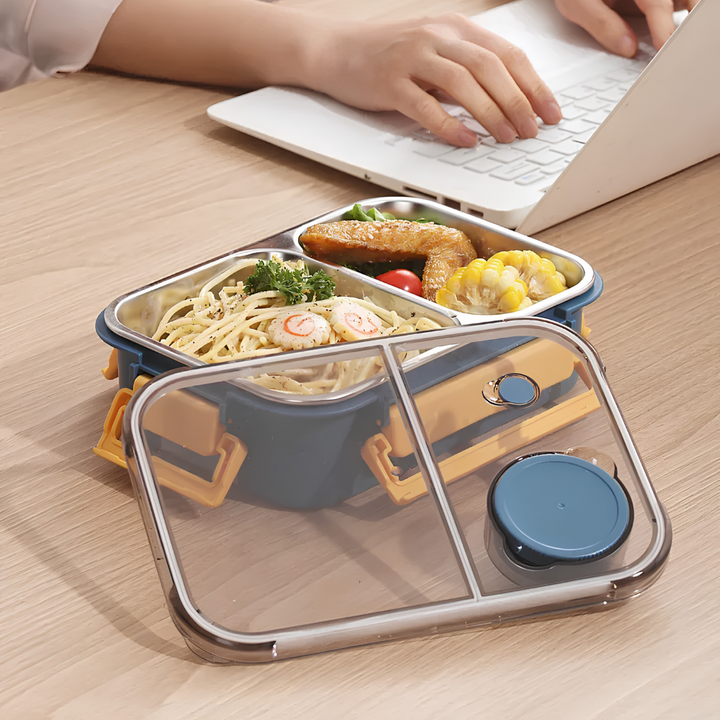 Food Storage Container Insulated Lunch Box Stainless Steel