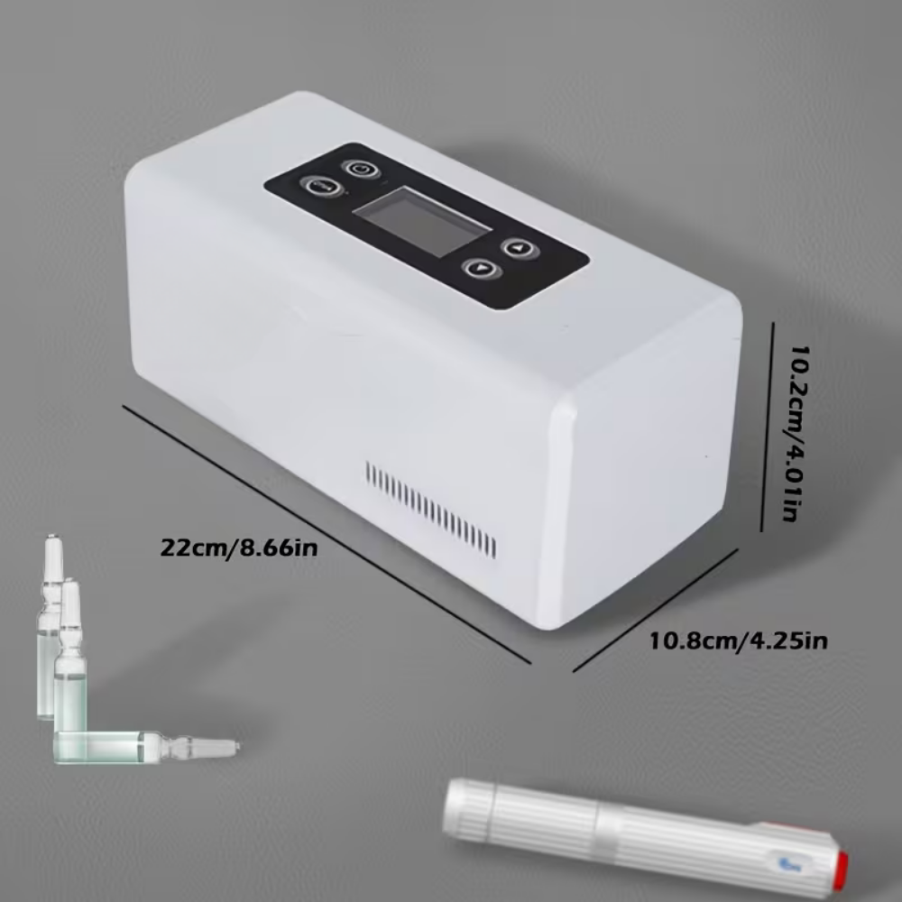 Mini frigorifero portatile USB, frigorifero compatto ricaricabile