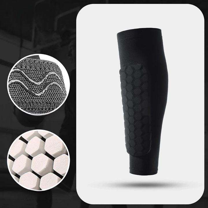 World Cup Honeycomb Padded Football Shin Guard Soccer Socks