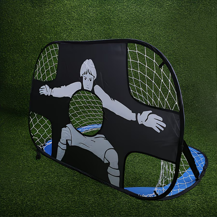 Rete da allenamento pieghevole portatile con bersaglio per porta da calcio Coppa del Mondo