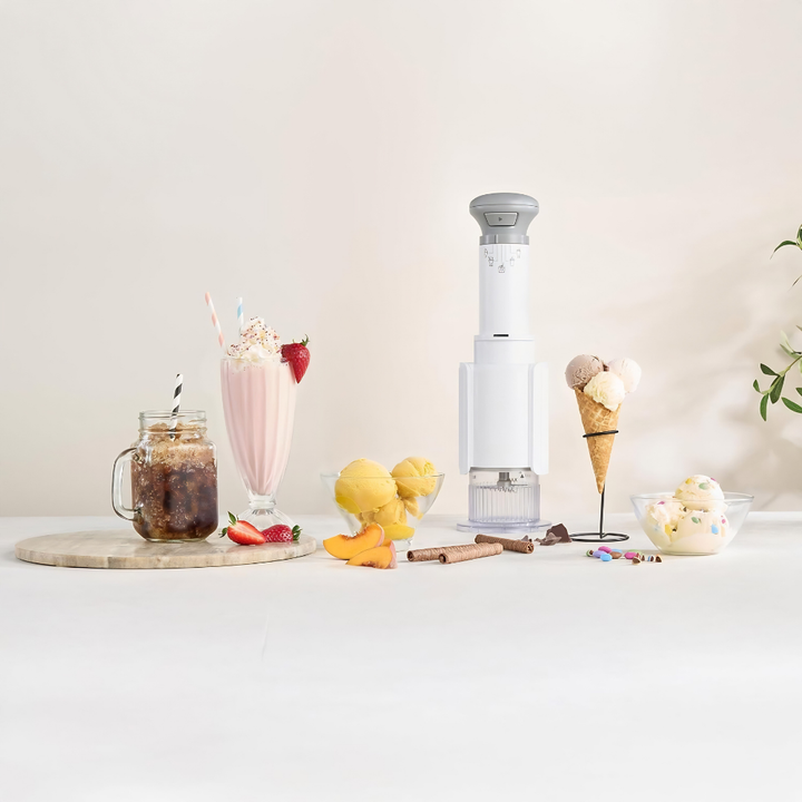 Ice Cream Maker Portable Frozen Dessert Cooling Blender