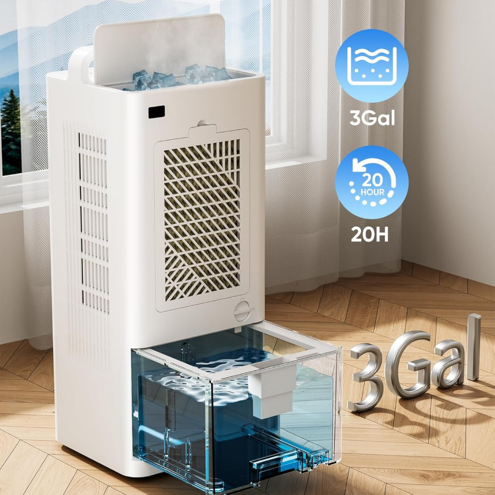 Portable Air Conditioner Evaporative Cooling Fan Large Tank Quiet Unit