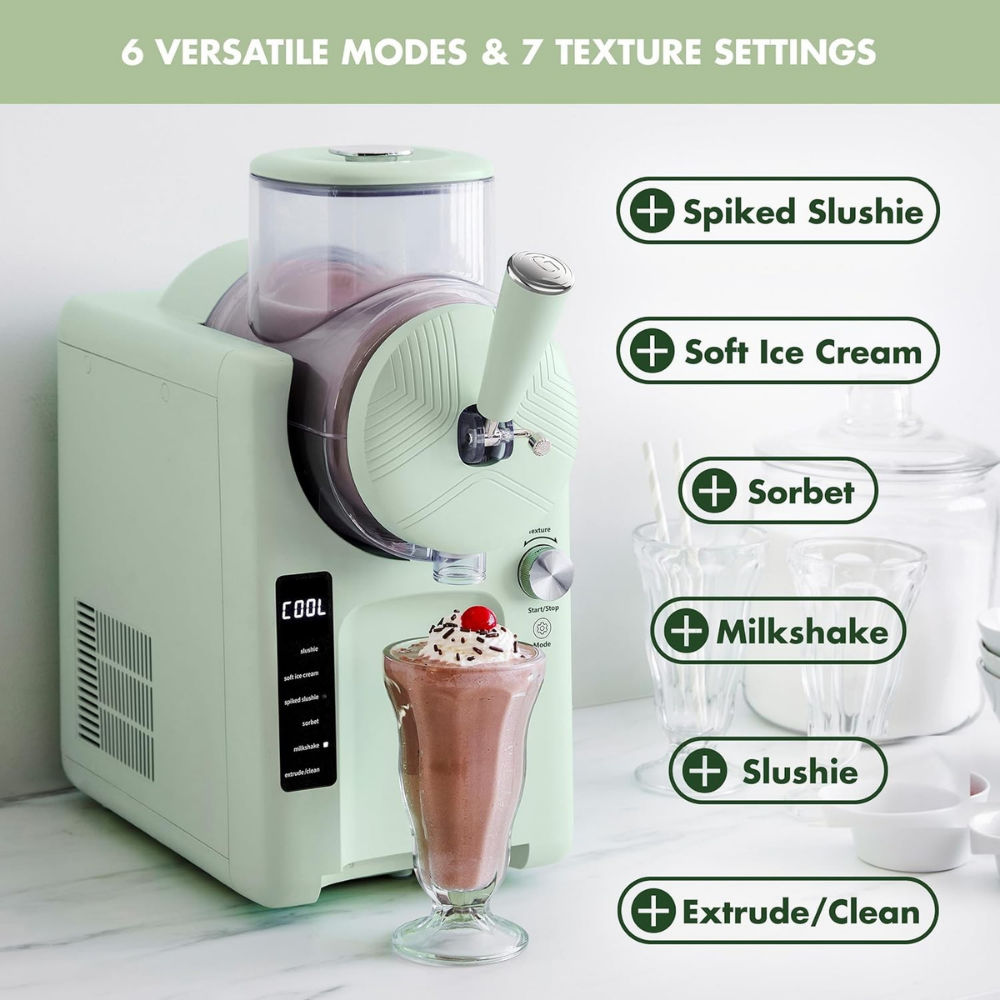 Macchina per Gelato e Bevande Ghiacciate con Compressore Raffreddante