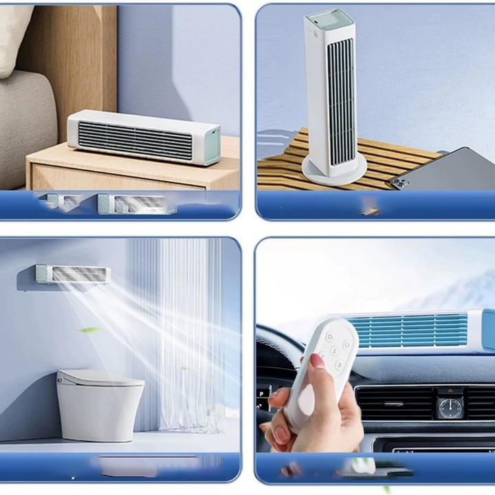 Portable Tower Cooling Fan Oscillating Tall Slim Quiet