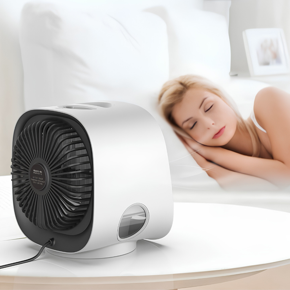 Tragbare Klimaanlage mit Ventilator und Fernbedienung