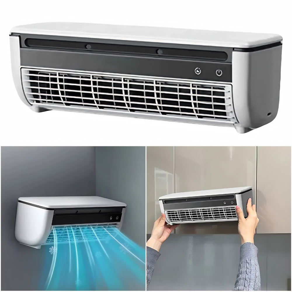 Condizionatore d'Aria Portatile Ventilatore di Raffreddamento Ventilatore da Parete Ventilatore da Scrivania