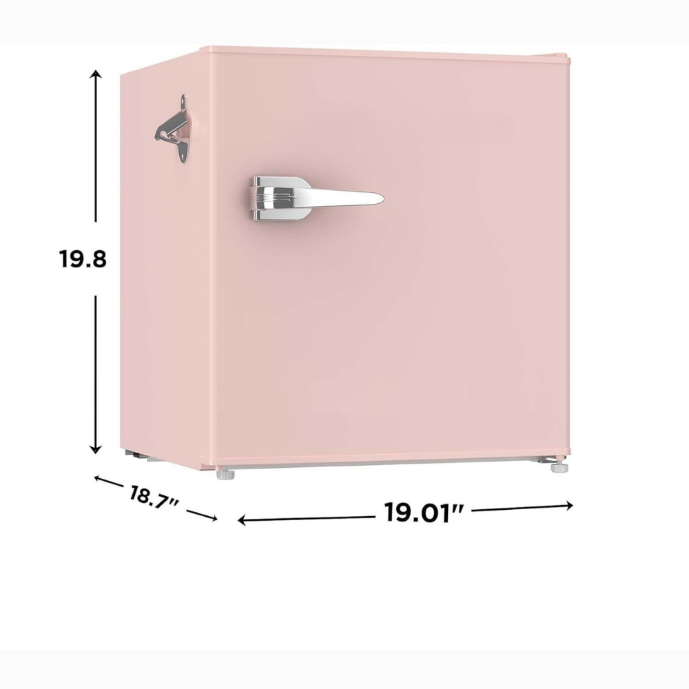 Mini frigorifero frigorifero per bevande con porta in vetro compatto