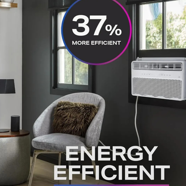 Window AC Unit Air Conditioner Remote Control Smart Quiet