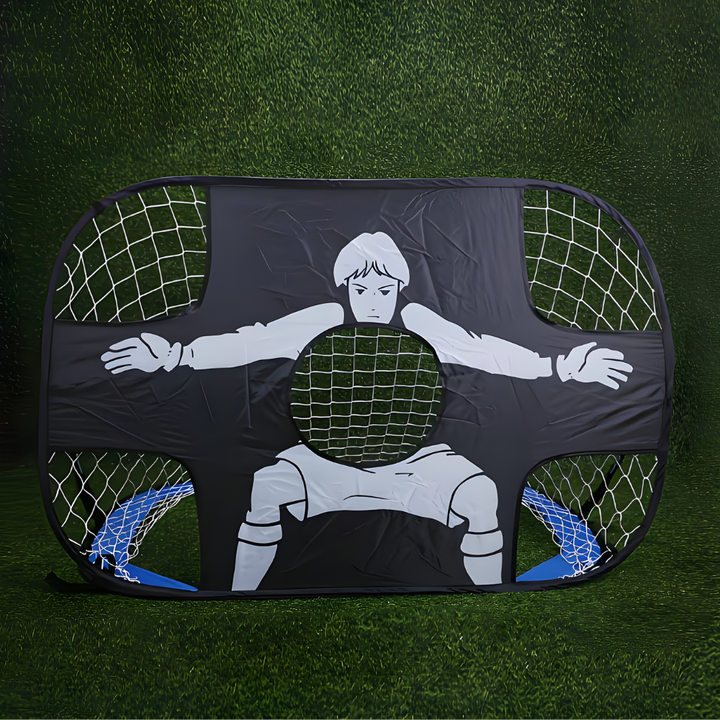 Rete da allenamento pieghevole portatile con bersaglio per porta da calcio Coppa del Mondo