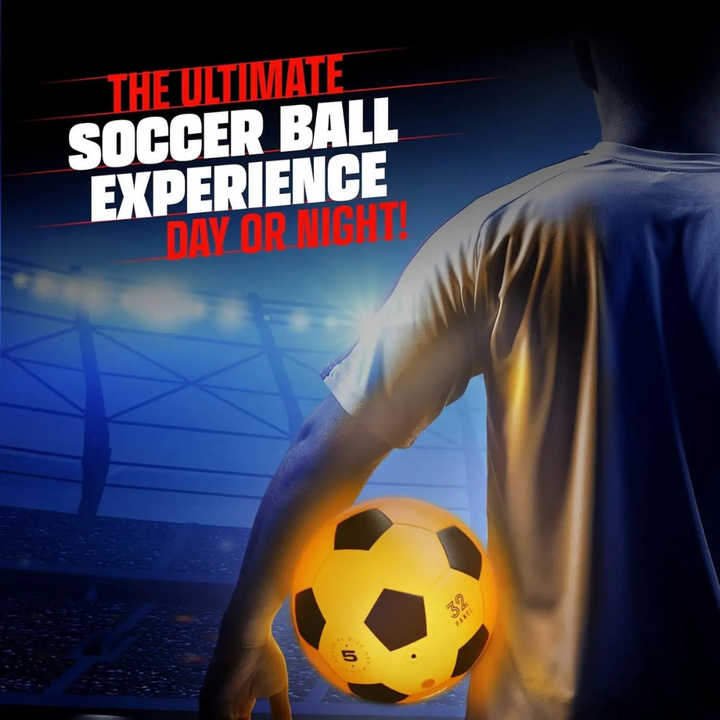 World Cup Soccer Ball Glowing Size 5 Official