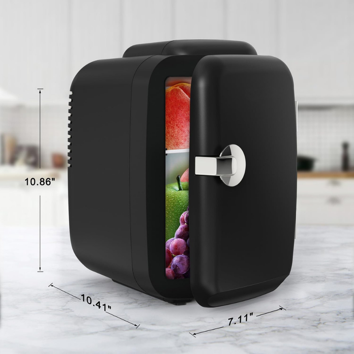 Mini frigorifero portatile refrigeratore e scaldavivande compatto