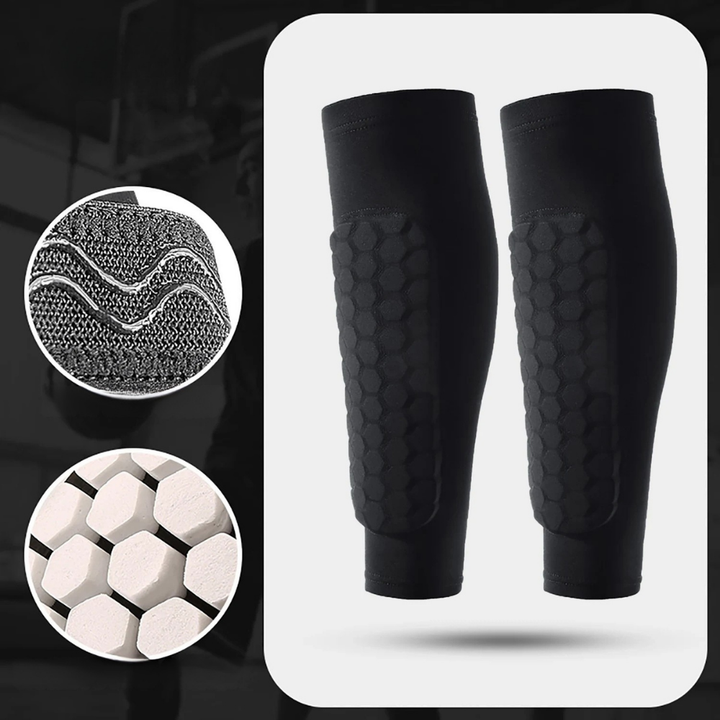 World Cup Honeycomb Padded Football Shin Guard Soccer Socks