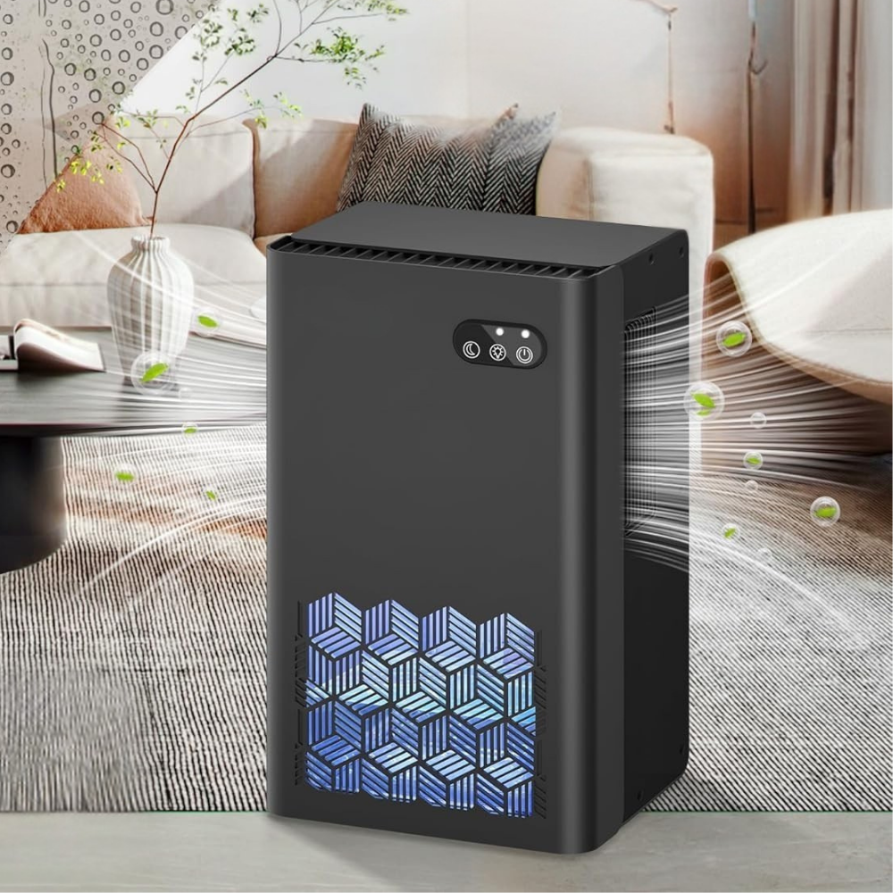 Dehumidifier Portable Quiet Air Dryer Compact Home Moisture