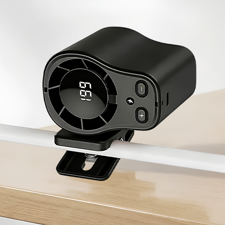 Ventilatore portatile rinfrescante da scrivania con clip regolabile e ventilazione fresca