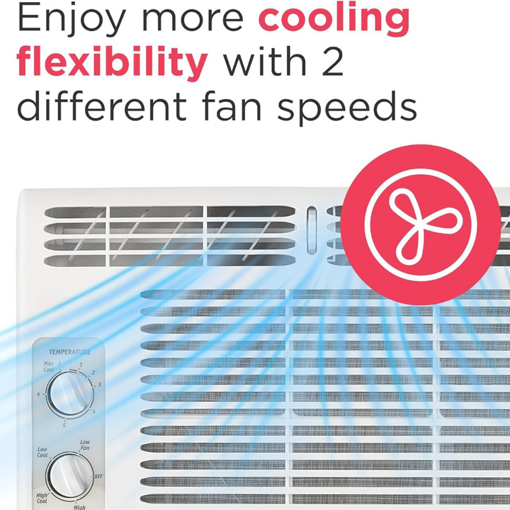 Window AC Unit Small Room Cooling Air Conditioner