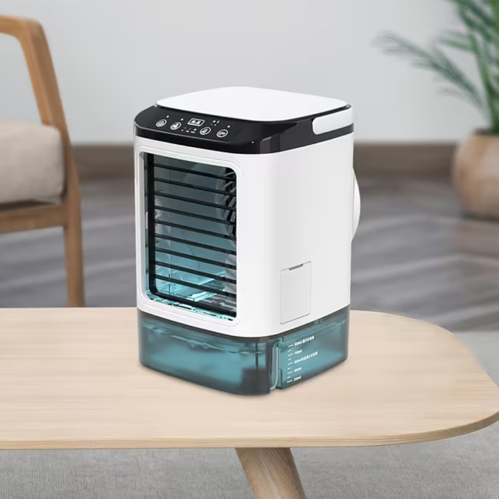 Přenosná klimatizace Mini odpařovací chladič USB ventilátor na vodu