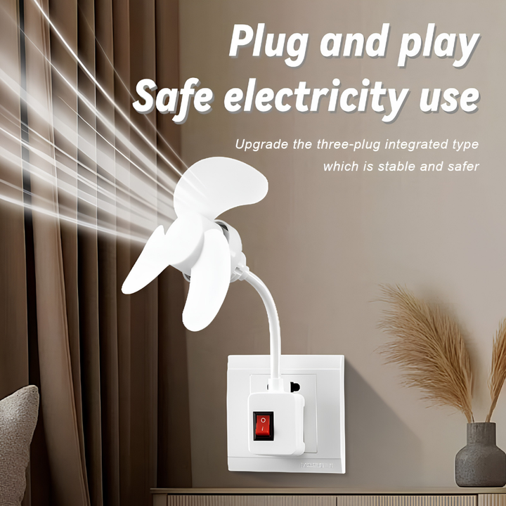 Chladicí stolní ventilátor, oscilující, tichý, kompaktní, přenosný