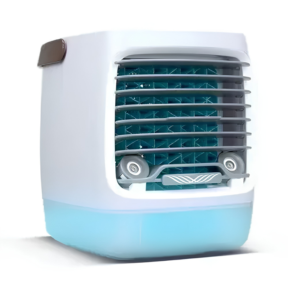 Přenosná klimatizace s ventilátorem, dálkové ovládání, stolní