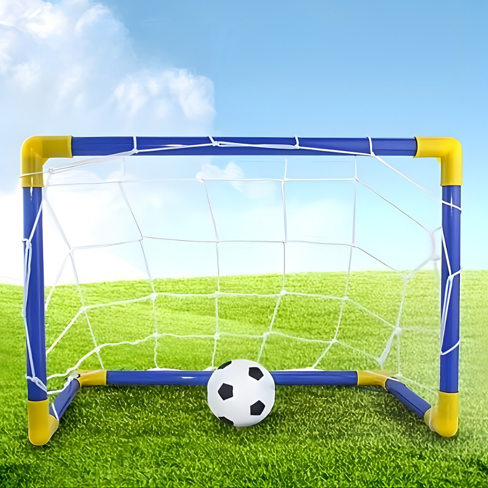 Rete da calcio per bambini Coppa del Mondo in plastica set portatile per allenamento