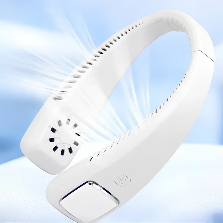 Tragbarer, wiederaufladbarer Nackenventilator