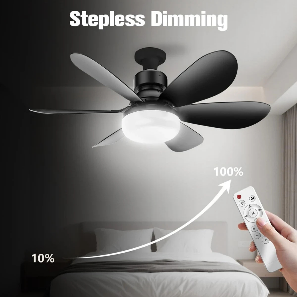 Ceiling Fan Cooling Light Dimmable Energy Efficient LED