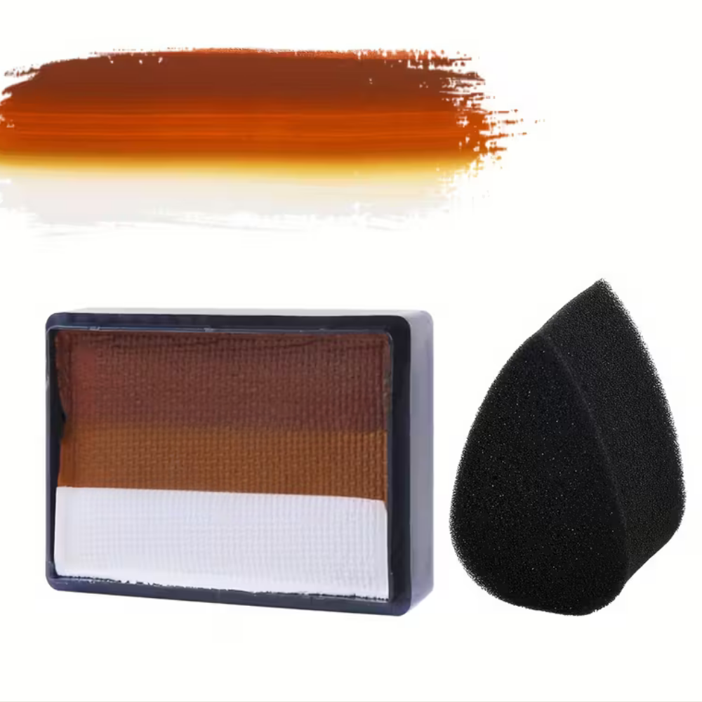 Set di pittura per il corpo Rainbow Split Cake, trucco per il viso, trucco UV, Coppa del Mondo