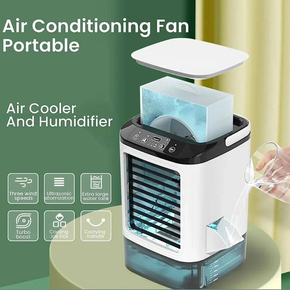 Portable Air Conditioner Humidifier Efficient Mini