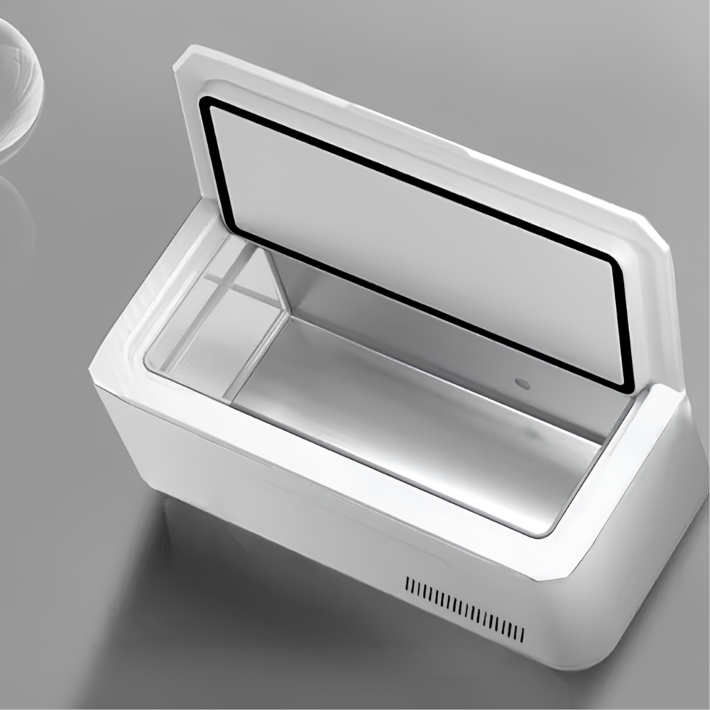 Mini frigorifero portatile USB, frigorifero compatto ricaricabile