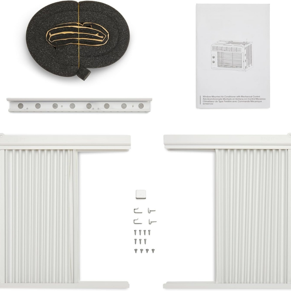 Window AC Unit Small Room Cooling Air Conditioner 5000 BTU