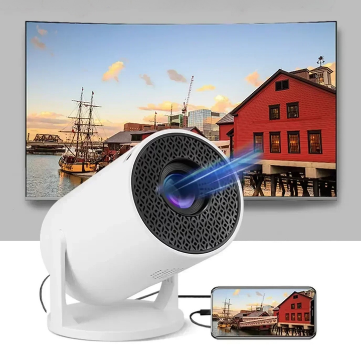 Mini proiettore per Coppa del Mondo 4K con WIFI e Bluetooth per home theater