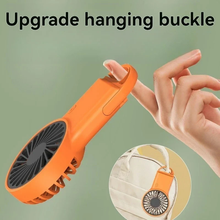 Kühlender tragbarer Handventilator, wiederaufladbar, mini, faltbar