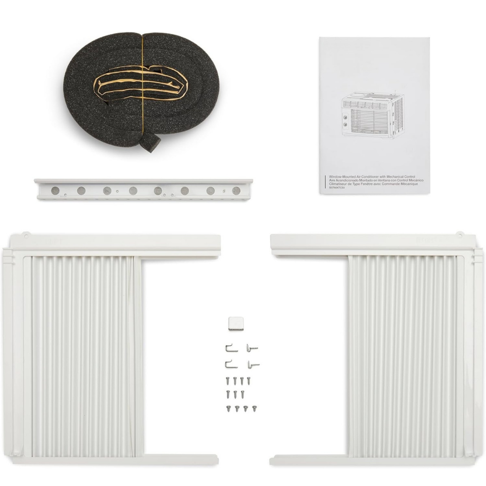 Window AC Unit 5000 BTU Quiet Cooling Compact Room Air