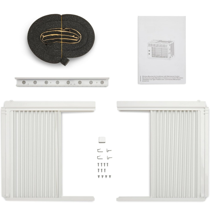 Window AC Unit 5000 BTU Quiet Cooling Compact Room Air