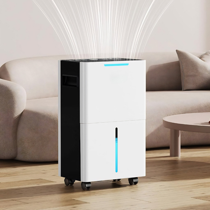 Deumidificatore Grande Capacità Controllo Intelligente Rimozione Umidità Silenziosa