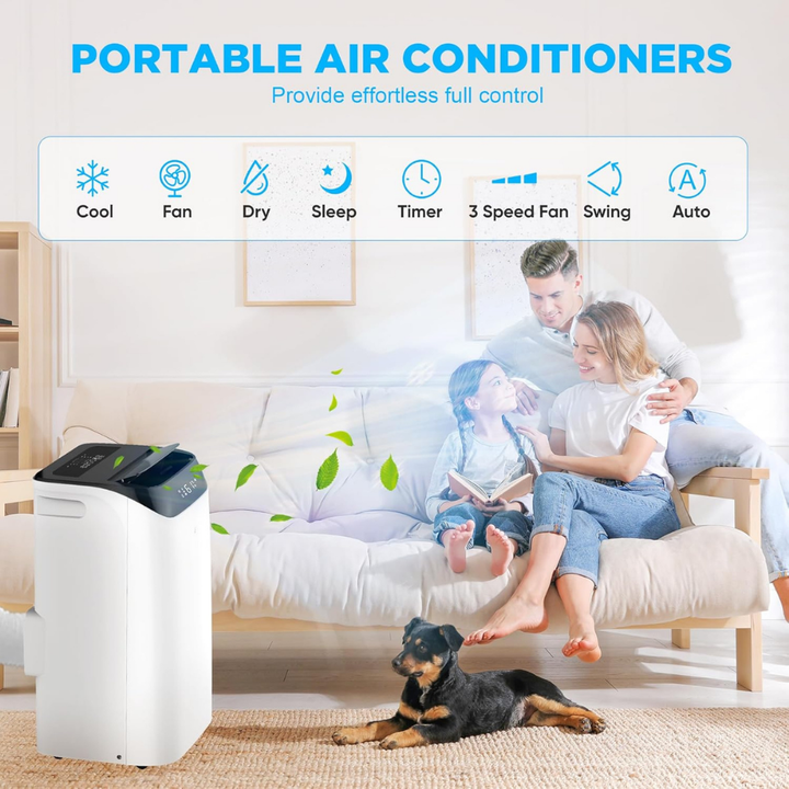 Portable Air Conditioner Floor Unit Smart Cooling Dehumidifier