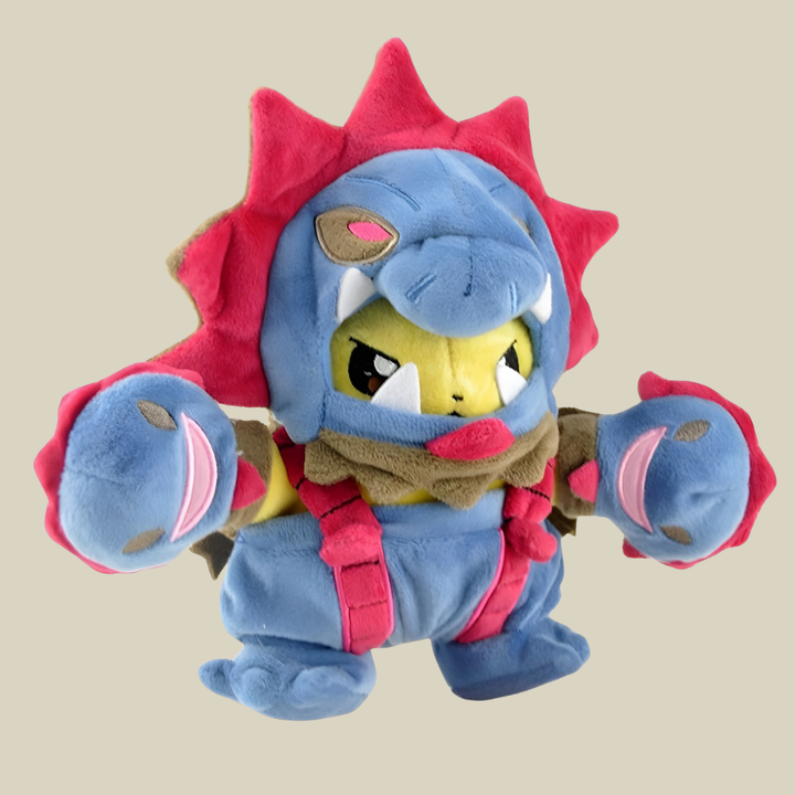 Set di peluche morbidi con mostriciattolo carino, regalo per bambini, animale imbottito