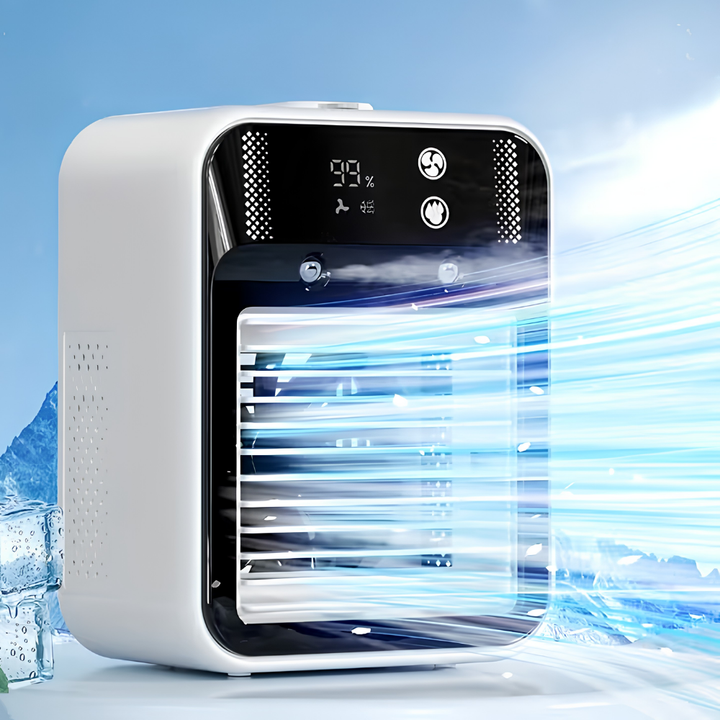Tragbare Klimaanlage USB-Kühlventilator Wiederaufladbarer Tischkühler