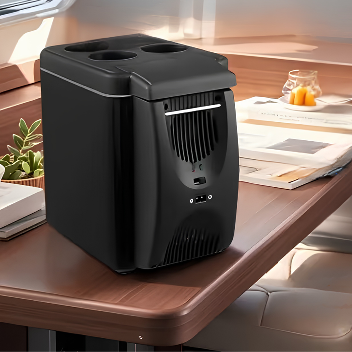 Mini Fridge Portable Car Cooler Compact Travel Refrigerator