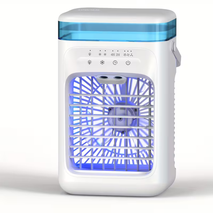Portable Air Conditioner Mini Air Cooler USB Desk Fan Humidifier