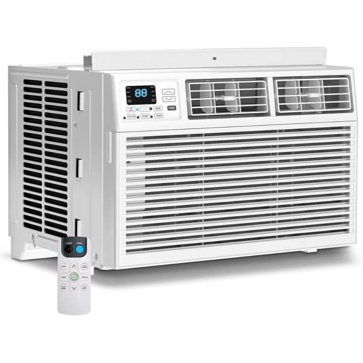 Fenster-Klimagerät 8000 BTU Intelligente Kühlung Leise Mittelgroßer Raum Luft