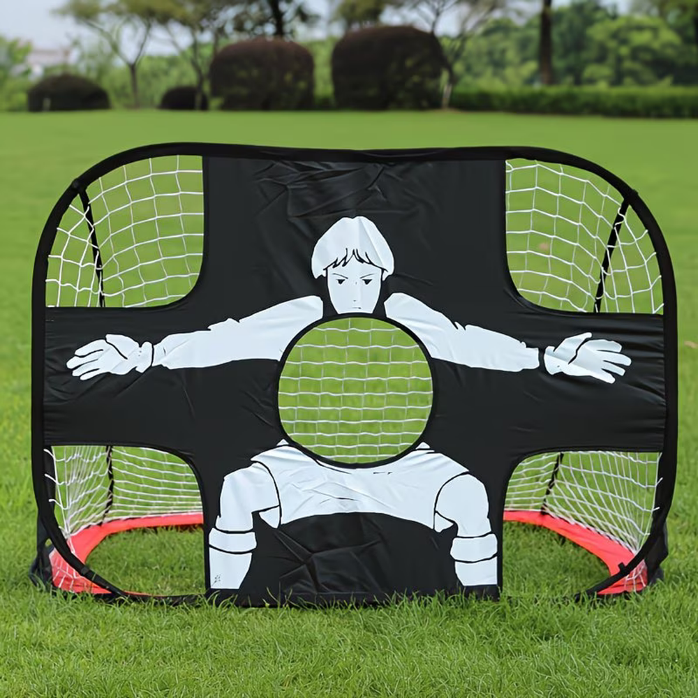 Rete da allenamento pieghevole portatile con bersaglio per porta da calcio Coppa del Mondo