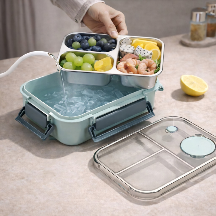 Food Storage Container Insulated Lunch Box Stainless Steel