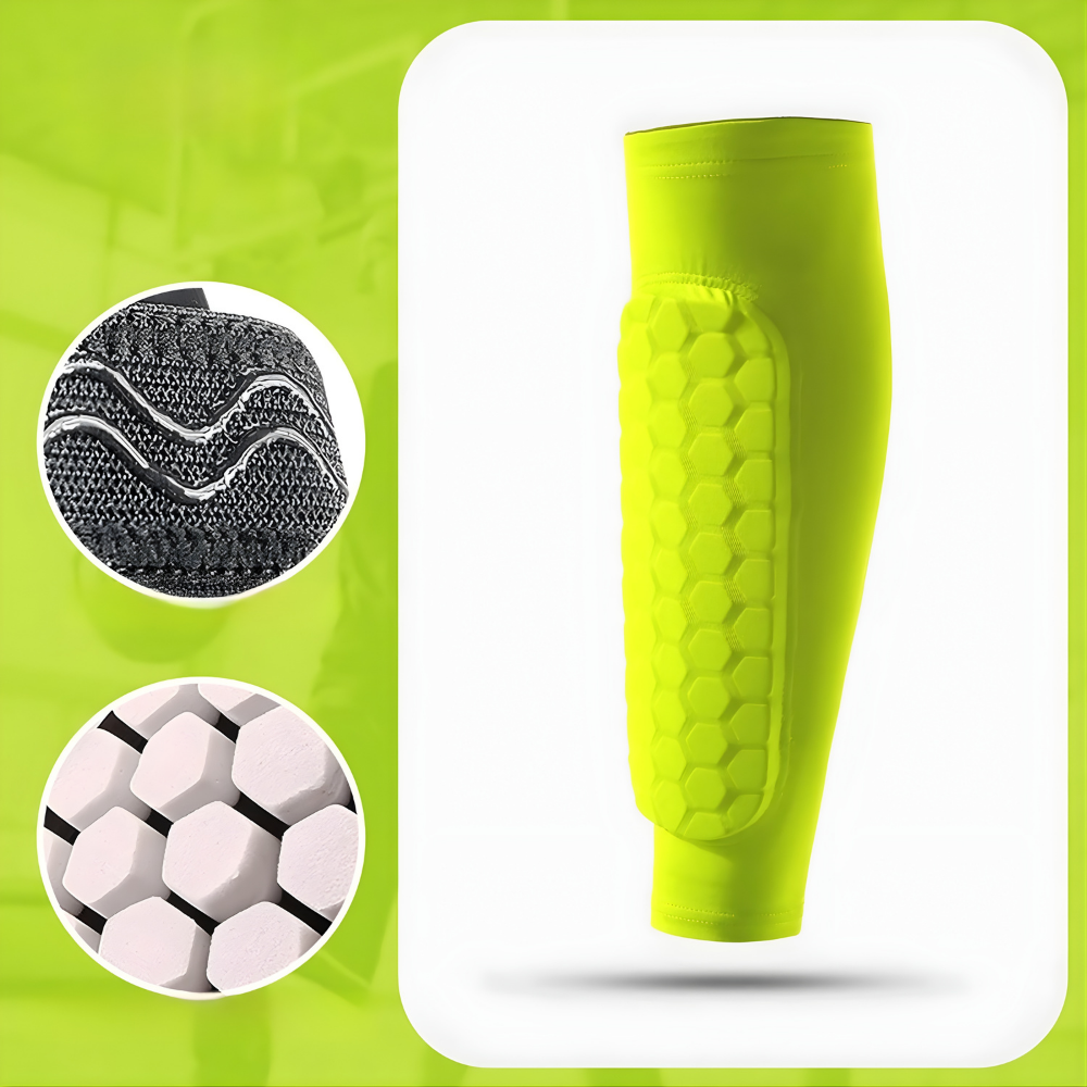 World Cup Honeycomb Padded Football Shin Guard Soccer Socks