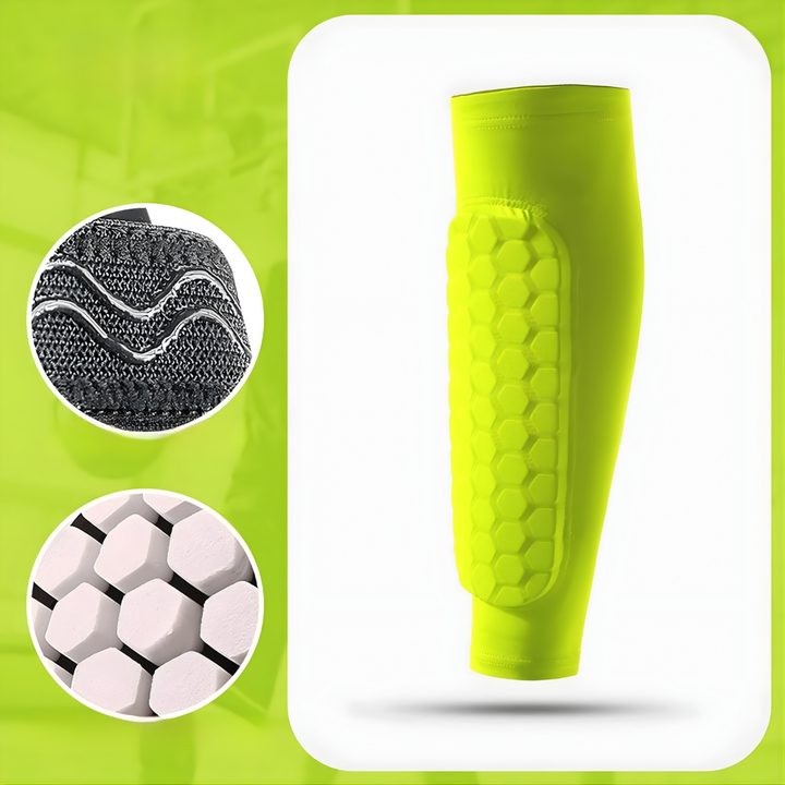 World Cup Honeycomb Padded Football Shin Guard Soccer Socks
