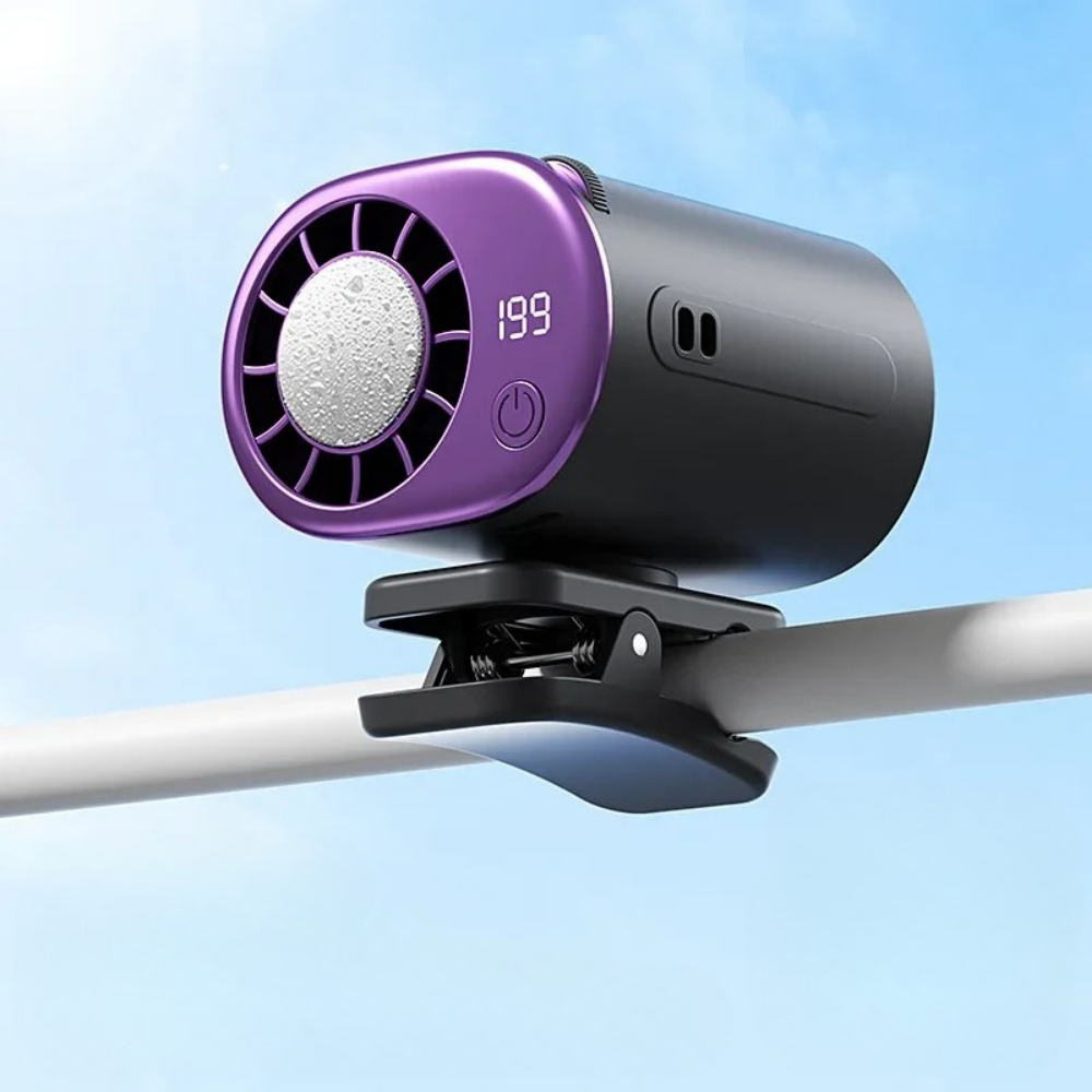 Cooling Clip On Fan USB Fan Adjustable Portable Mesh