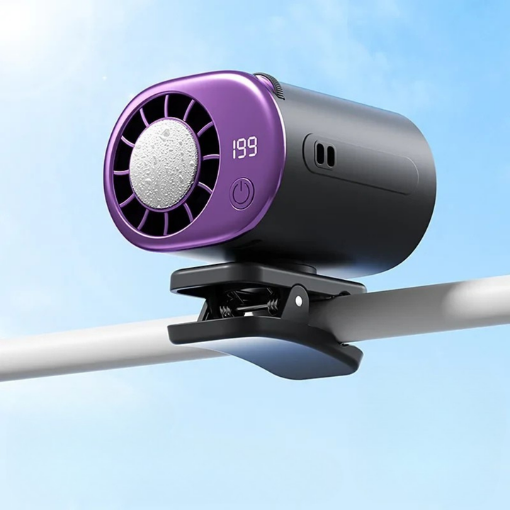 Cooling Clip On Fan USB Fan Adjustable Portable Mesh