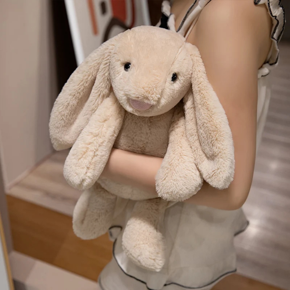 Plüschspielzeug Bunnycat Weiches Langohr-Kaninchen Puppe Schlafbegleiter
