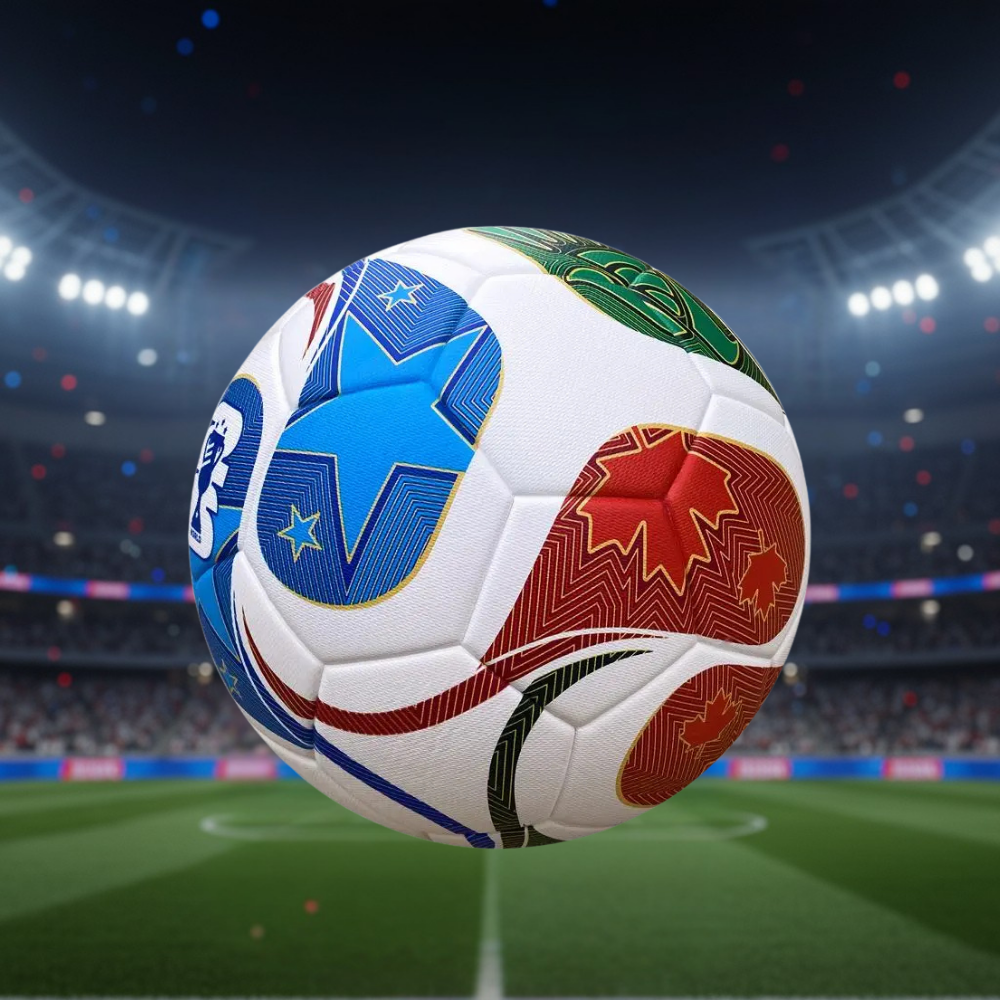 Pallone da calcio taglia 5 in PU resistente per partita e allenamento all'aperto